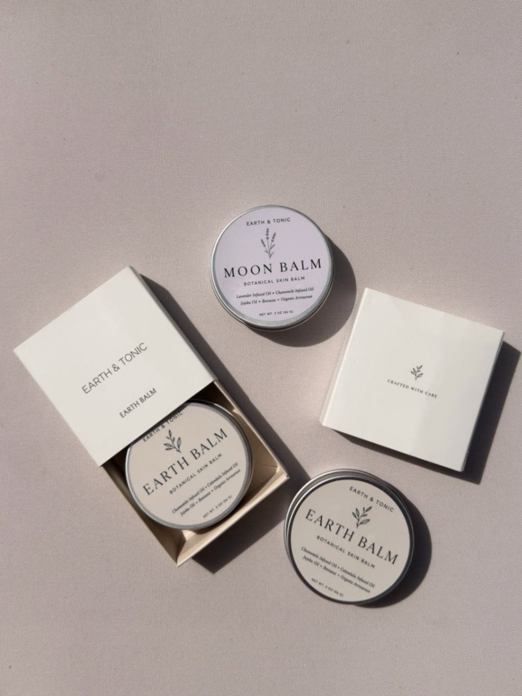 The Duo Earth Balm + Moon Balm
